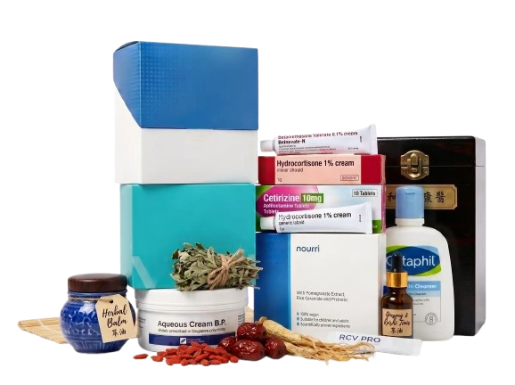 Creams, pills, TCM, probiotics