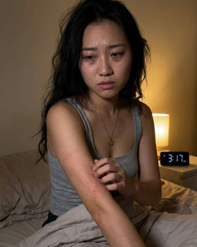 Why the itch wakes you at 3am (and why the cream on your bedside can't stop it)