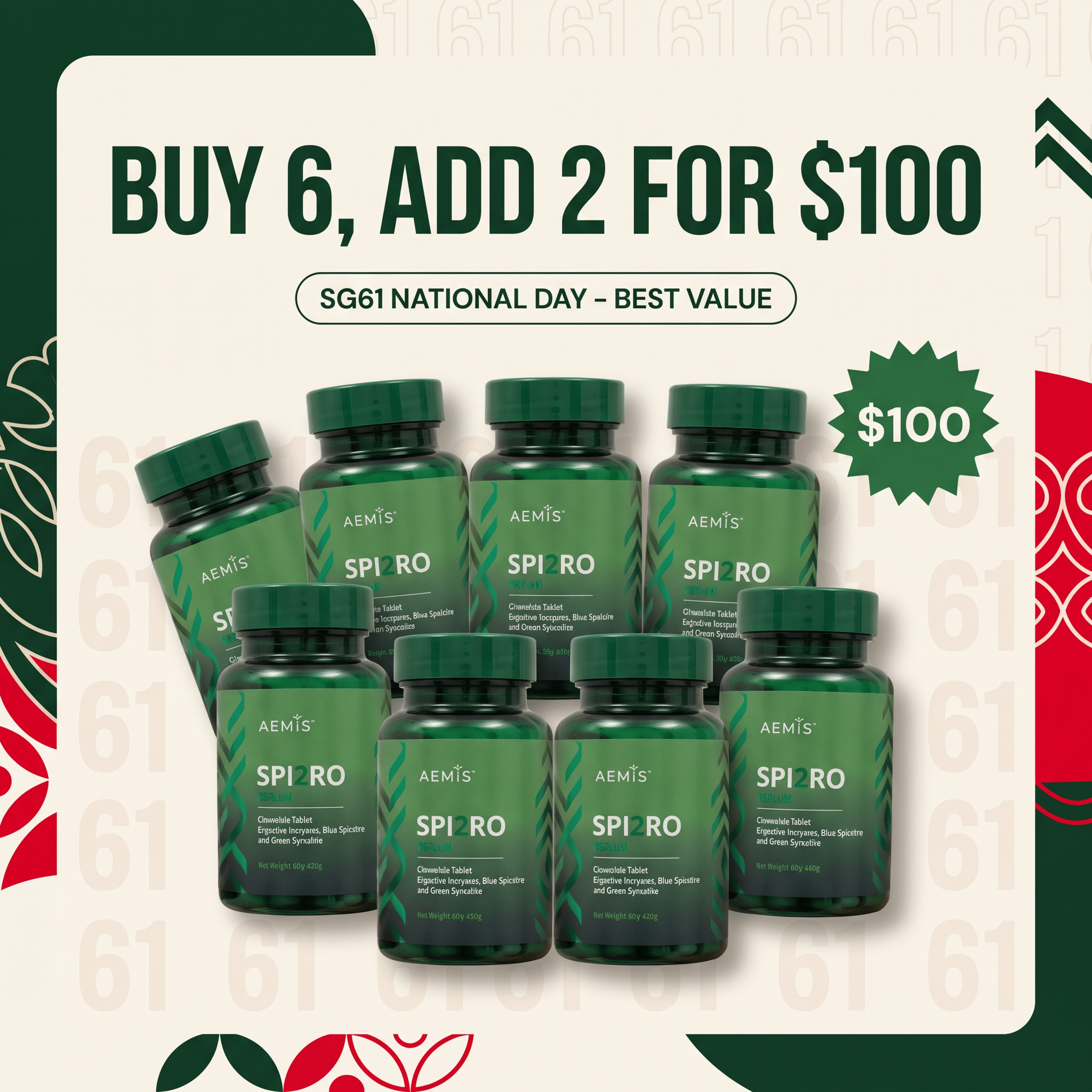 SpiroPlus National Day Bundle - MakeHealth-Easier