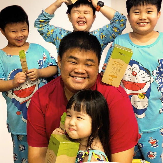 A real Tigrox customer with Tiger Milk King