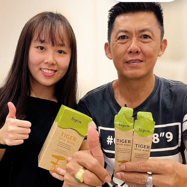 A real Tigrox customer with Tiger Milk King